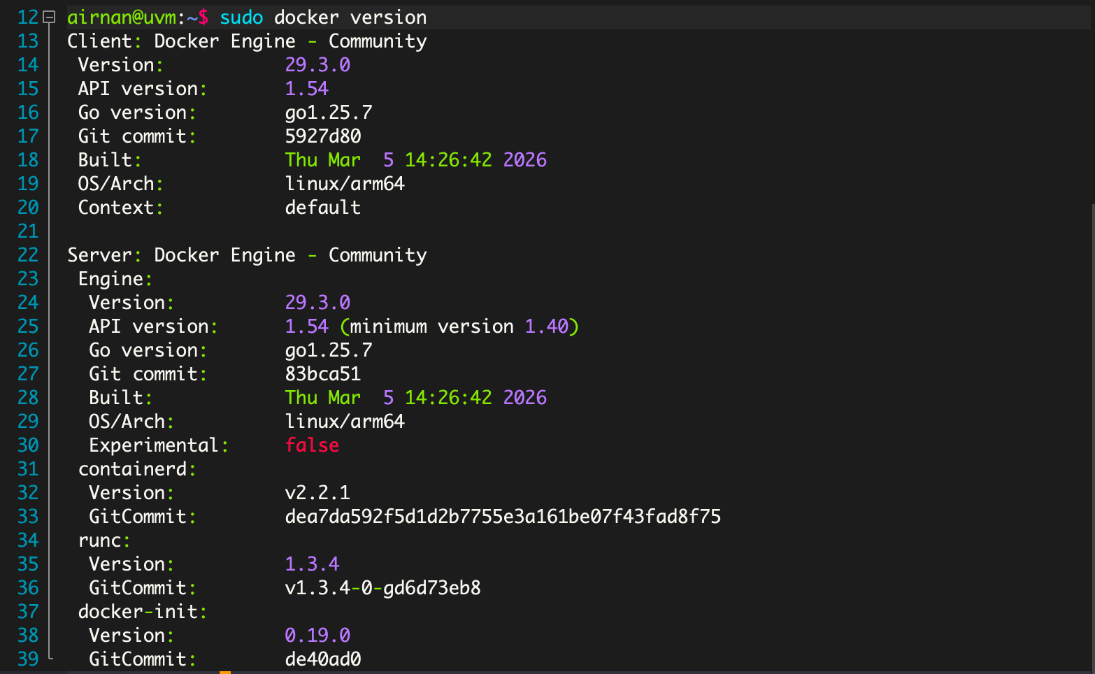 Linux 下二进制方式离线安装 Docker